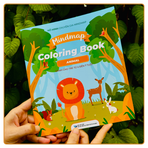 COMBO  3 CUỐN MINDMAP COLORING BOOK