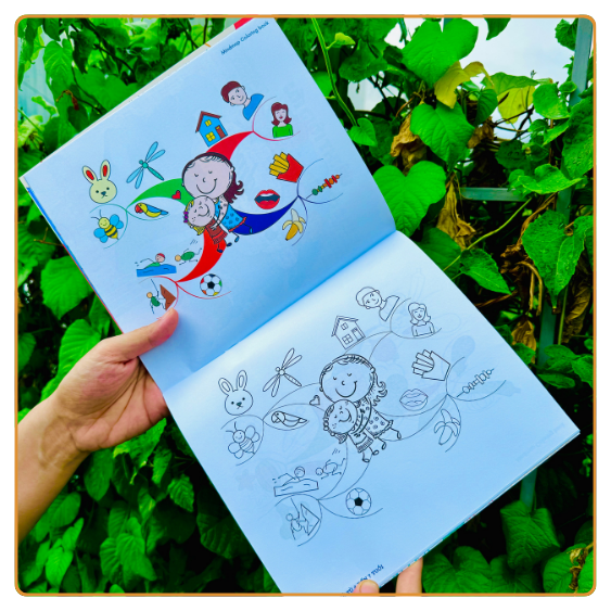 Tập tô màu Mindmap Coloring Book