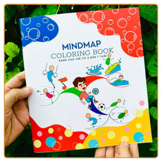 Tập tô màu Mindmap Coloring Book