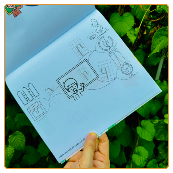 Tập tô màu Mindmap bảng chữ cái