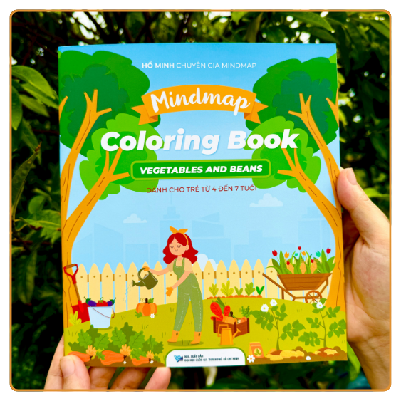 COMBO  3 CUỐN MINDMAP COLORING BOOK