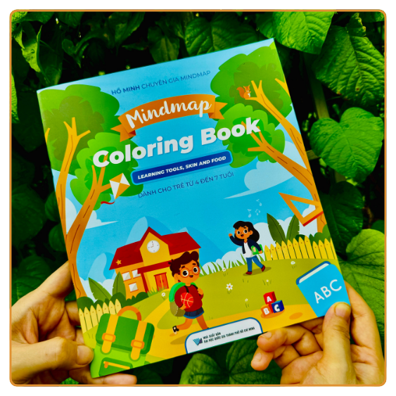 COMBO  3 CUỐN MINDMAP COLORING BOOK