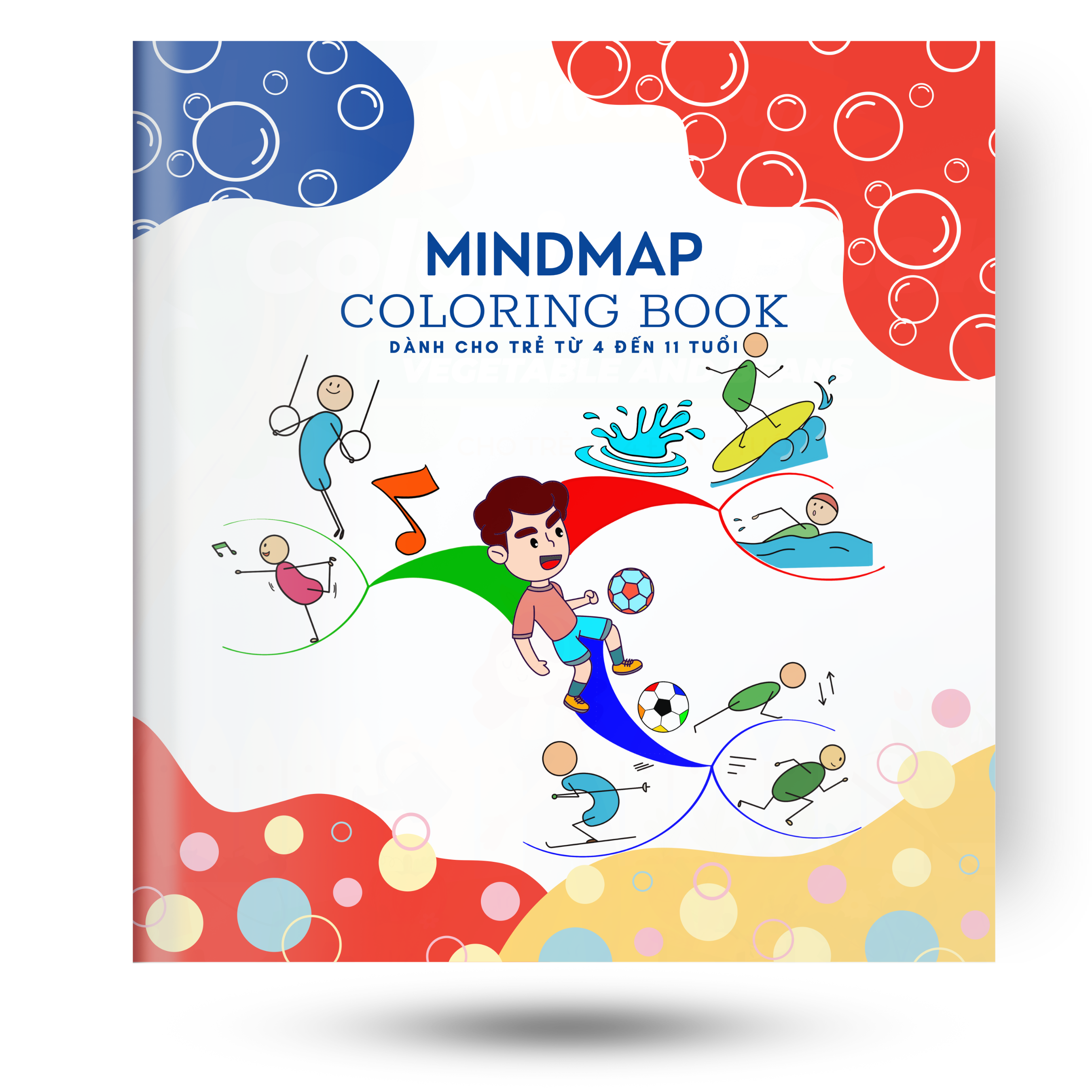 Tập tô màu Mindmap Coloring Book